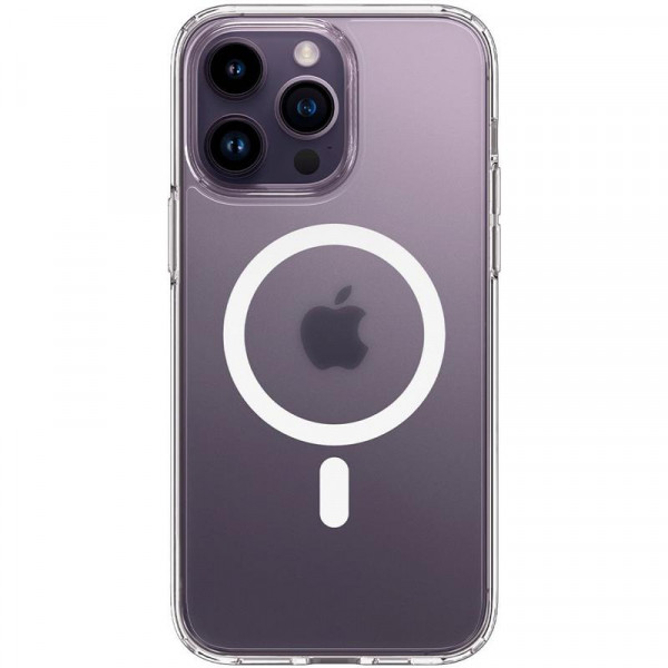 Чохол-накладка Spigen Ultra Hybrid MagFit для Apple iPhone 14 Pro Frost Clear (ACS05587)