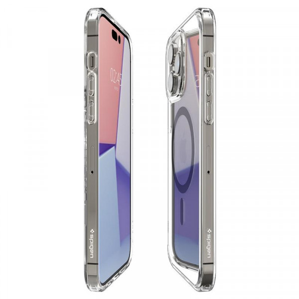 Чохол-накладка Spigen Ultra Hybrid MagFit для Apple Iphone 14 Pro Max Carbon Fiber (ACS04827)