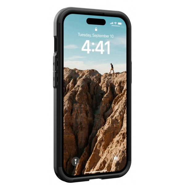 Чохол-накладка Urban Armor Gear Civilian Magsafe для Apple iPhone 15 Black (114287114040)
