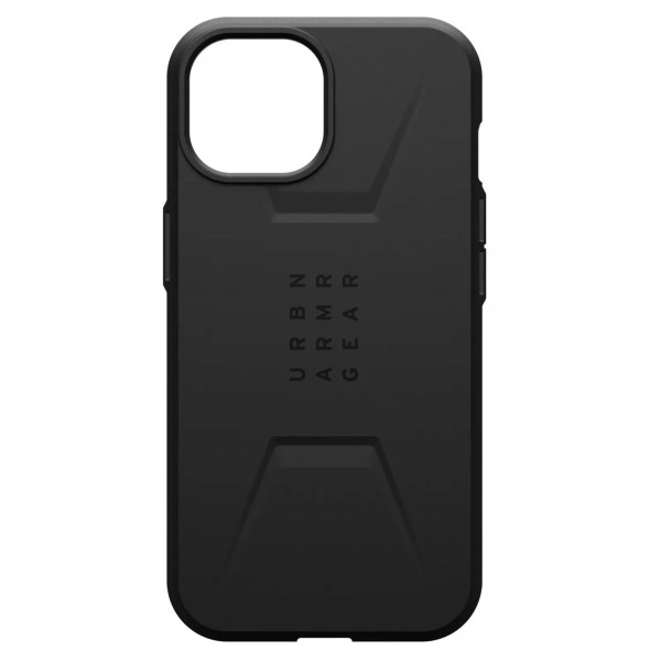 Чохол-накладка Urban Armor Gear Civilian Magsafe для Apple iPhone 15 Black (114287114040)