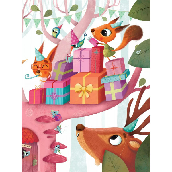 День народження білочки / Сільві Мішлен, Амандін Піу