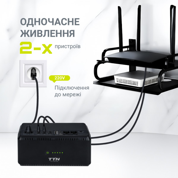 Джерело безперебійного живлення TTN DCL-36W 36W PoE