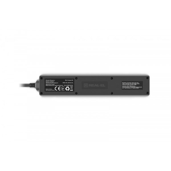 Фільтр живлення REAL-EL RS-Protect M 3м Black (EL122300028)