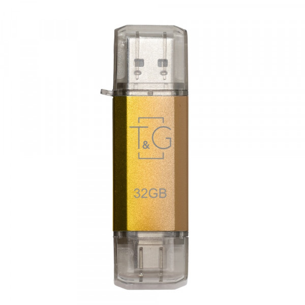 Флеш-накопичувач USB 32GB Type-C T&G 009 Star Series Gold (TG009TC-32GGD)