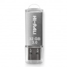 Флеш-накопичувач USB3.0 32GB Hi-Rali Rocket Series Silver (HI-32GB3VCSL)