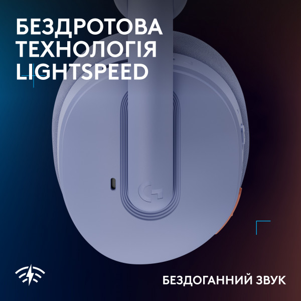 Гарнітура Logitech G325 Lightspeed Lilac (981-001538)