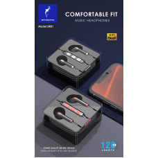 Гарнітура SkyDolphin SR01 with mic Silver (HF-000476)