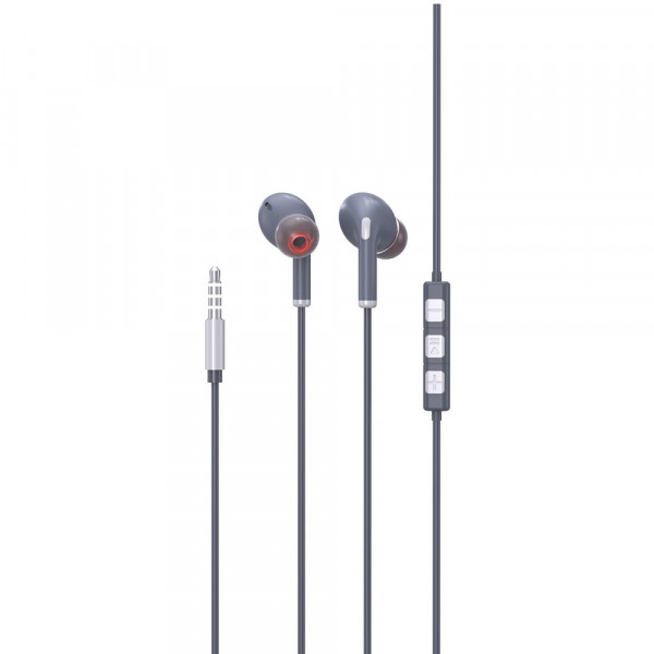 Гарнітура SkyDolphin SR01 with mic Silver (HF-000476)