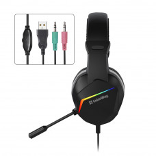 Гарнітура СolorWay Bloodwave LED Black (CW-HPG01BK)