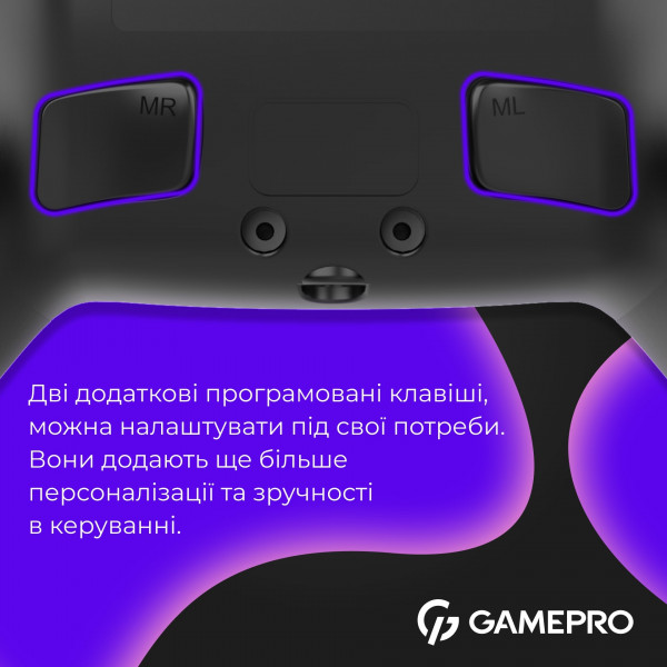 Геймпад GamePro із зарядною станцією GPS20BDOC Black