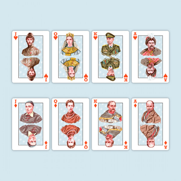 Гральні карти Orner Видатні постаті (orner-2250)