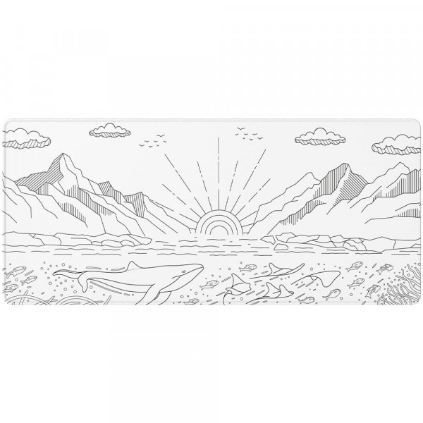 Ігрова поверхня Dark Project DPMP_Nostra_White_XL