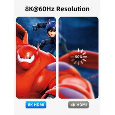 Кабель Cabletime HDMI - HDMI V 2.1 (M/M), 2 м, Black (CH12L)