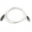 Кабель PowerPlant USB-Lighting, 1м White (CA910724)