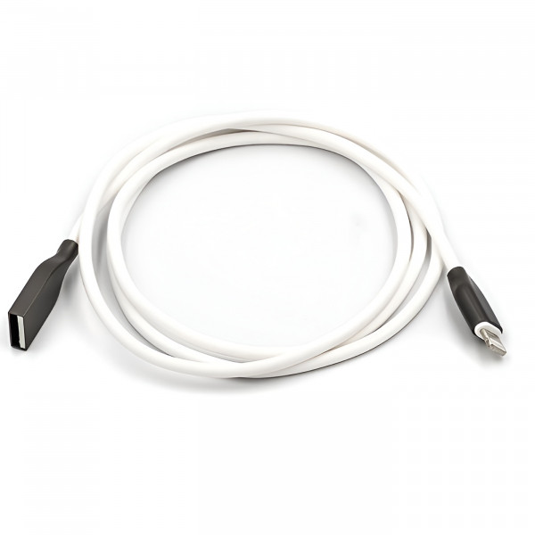 Кабель PowerPlant USB-Lighting, 1м White (CA910724)
