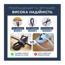 Кабель Remax Lesu USB Type-C - USB Type-C 65W, 1м, Black (RC-195)