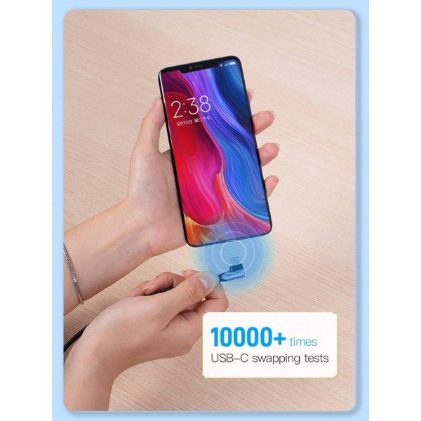 Кабель Vention USB Type-C - USB Type-C (M/M), 1.5 м, Grey (TANHG)