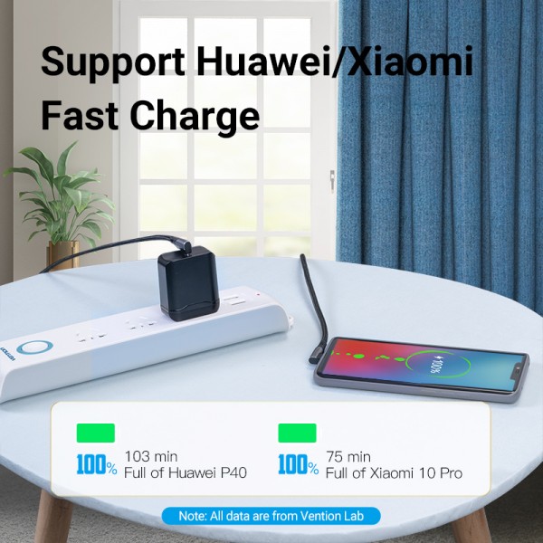 Кабель Vention USB Type-C - USB Type-C (M/M), 1.5 м, Grey (TANHG)