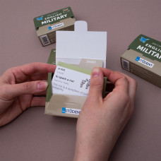 Картки для вивчення англійської мови English Student. Military English