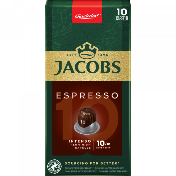 Кава в капсулах Jacobs Espresso Intenso 10шт