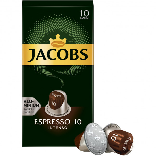 Кава в капсулах Jacobs Espresso Intenso 10шт