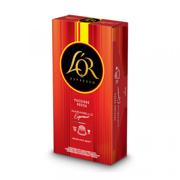 Кава в капсулах L`OR Passione Rossa Maranello Espresso 10шт