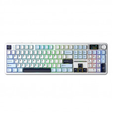 Клавіатура бездротова Aula F108 Pro White (6978080501318)
