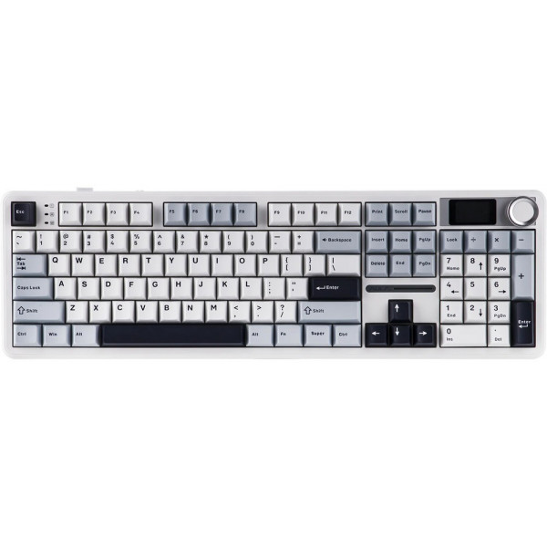 Клавіатура бездротова Aula F108 Pro White (6978080501318)