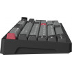 Клавіатура бездротова GamePro Asgard Drakkar Keychron Super Red Switch Black (MK305BK)