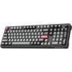 Клавіатура бездротова GamePro Asgard Drakkar Keychron Super Red Switch Black (MK305BK)