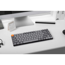Клавіатура бездротова Keychron K3 Max, Gateron MX 2.0 Brown, Hot-Swap, RGB UA Black (K3M-H3-UA)