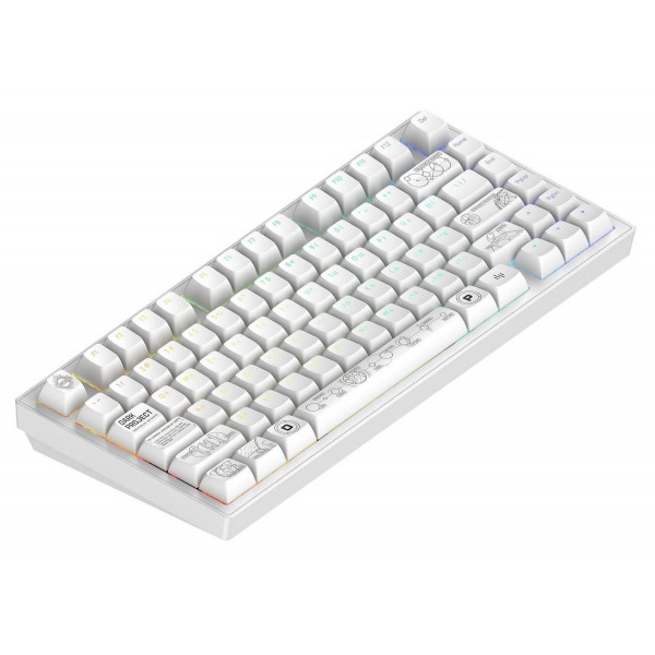 Клавіатура Dark Project ALU81 Terra Nova White (DPKB_NOVA_81_ANSI_WHITE_UA)