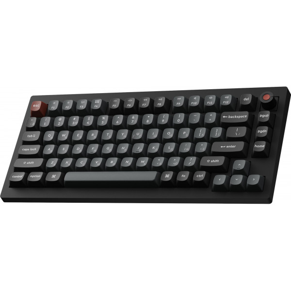 Клавіатура Keychron V1 8K Keychron Super Red Switch Black RGB (V1W-D1-UA)