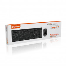 Комплект (клавіатура, миша) бездротовий Meetion C4120 Little Black (MT-C4120LITTLE-A-RUA)