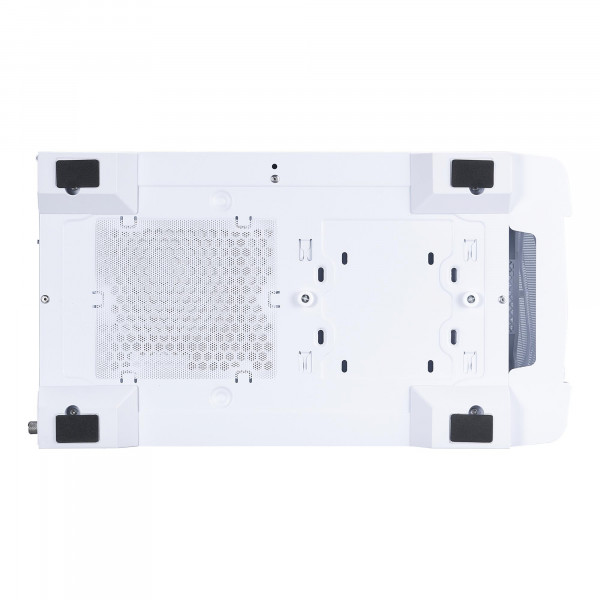 Корпус 1stPlayer D4-M-WH-2F1P-W-1F1-W White