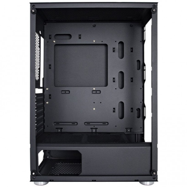 Корпус 1stPlayer X4-4F1 Black 600W