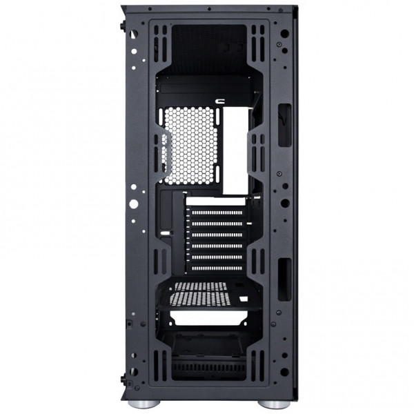 Корпус 1stPlayer X5-BK-4F1 Black без БЖ