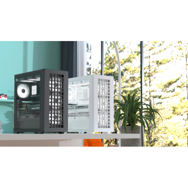 Корпус AeroCool D502A-G-BK-v1 (ACCM-DS02043.11) Black без БЖ