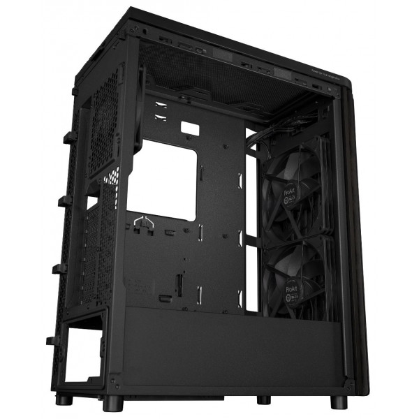 Корпус Asus ProArt PA401 Wood Edition - Tempered Glass без БЖ (90DC00M0-B39000)