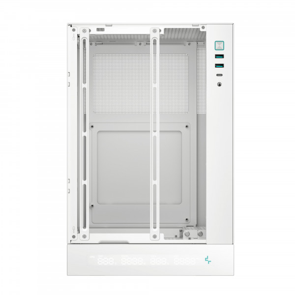 Корпус DeepCool CH170 Digital White (R-CH170-WHNPI0D-G-1) без БЖ