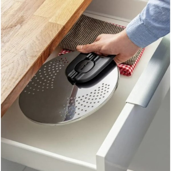 Кришка із захистом від розбризкування Tefal Ingenio 14-20 см (L9829453)