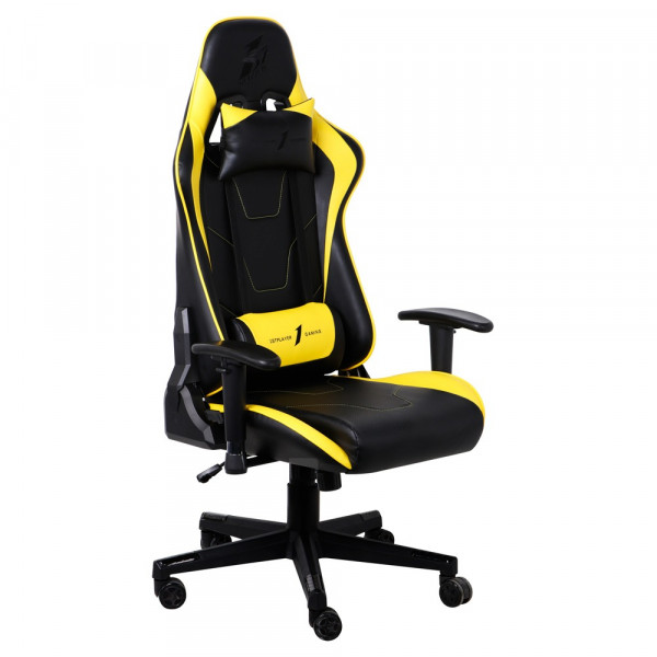 Крісло для геймерів 1stPlayer FK2 Black/Yellow