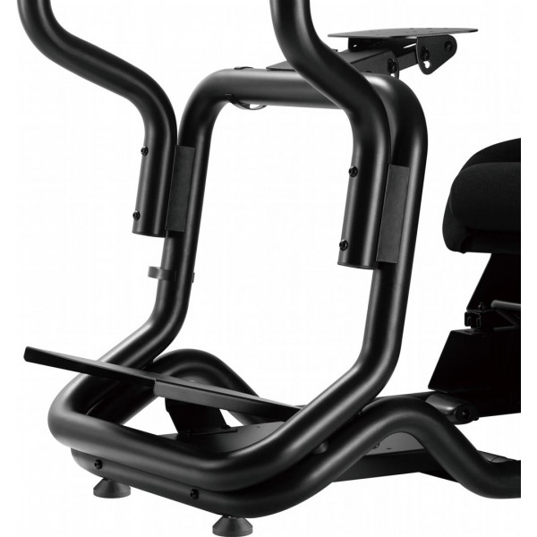 Крісло-кокпіт з кріпленням для керма та педалей GamePro RS167 Black