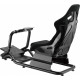 Крісло-кокпіт з кріпленням для керма та педалей GamePro RS167 Black