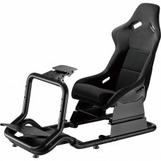 Крісло-кокпіт з кріпленням для керма та педалей GamePro RS167 Black