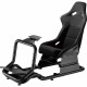 Крісло-кокпіт з кріпленням для керма та педалей GamePro RS167 Black