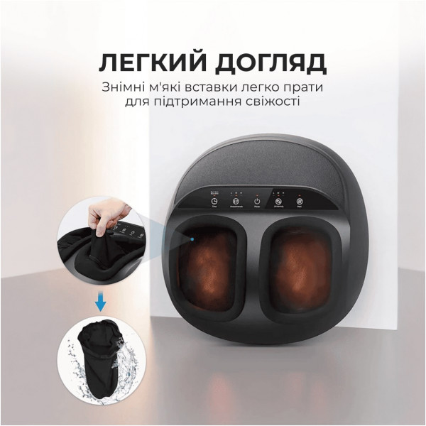 Масажер для ніг RENPHO Shiatsu Premium Black (RF-FM059R)
