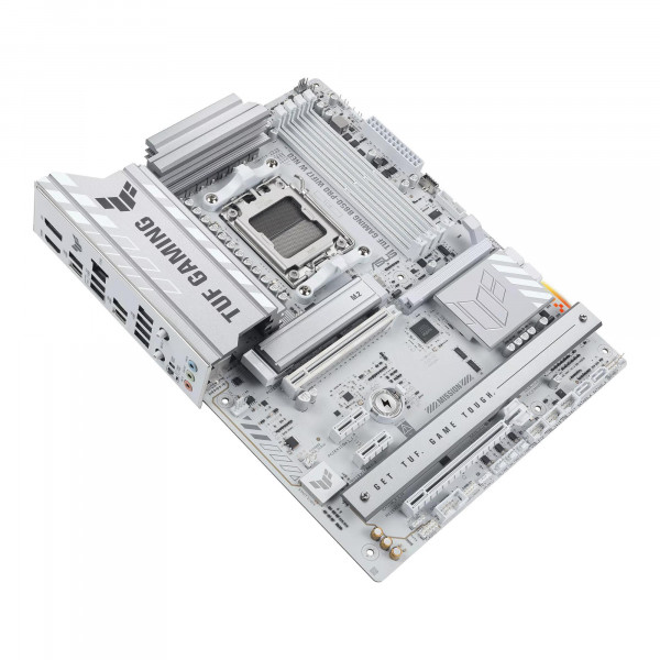 Материнська плата Asus TUF Gaming B850-Pro WiFi7 White Neo Socket AM5
