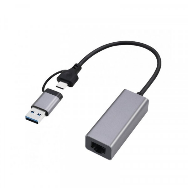 Мережевий адаптер Cablexpert A-USB3AC-LAN2G-01
