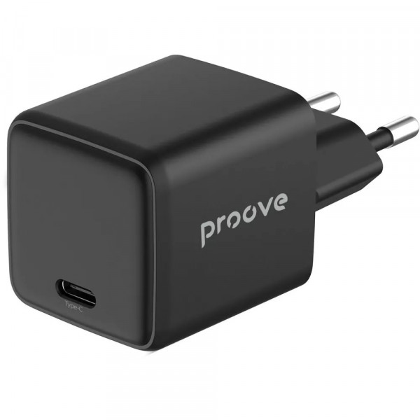 Мережевий зарядний пристрій Proove Pocket GaN 25W Black (WCPG25010201)